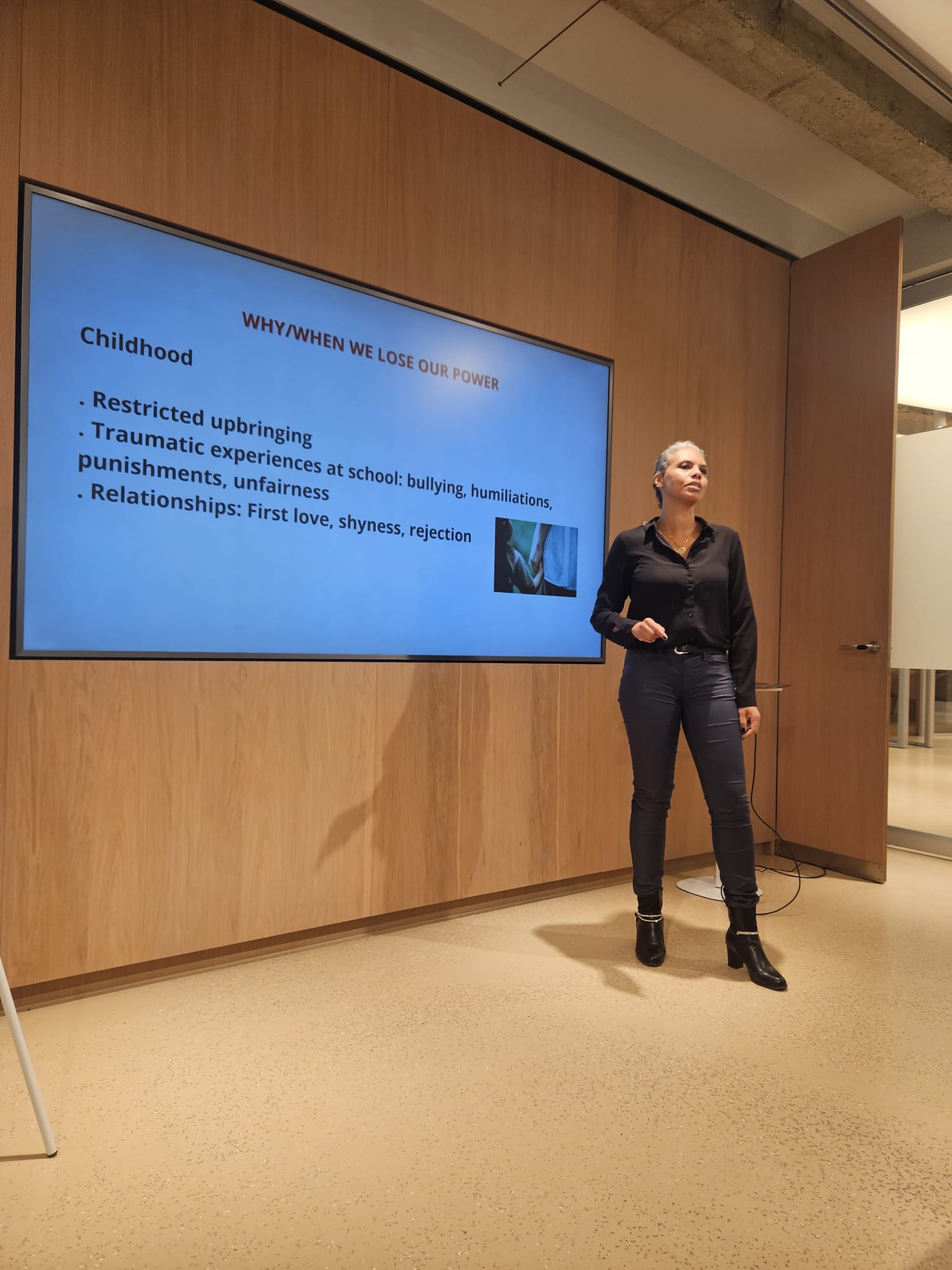 Vilma Vieira speaking on personal power