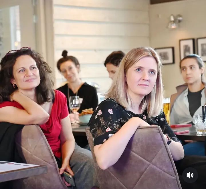 Engaged audience during a live workshop